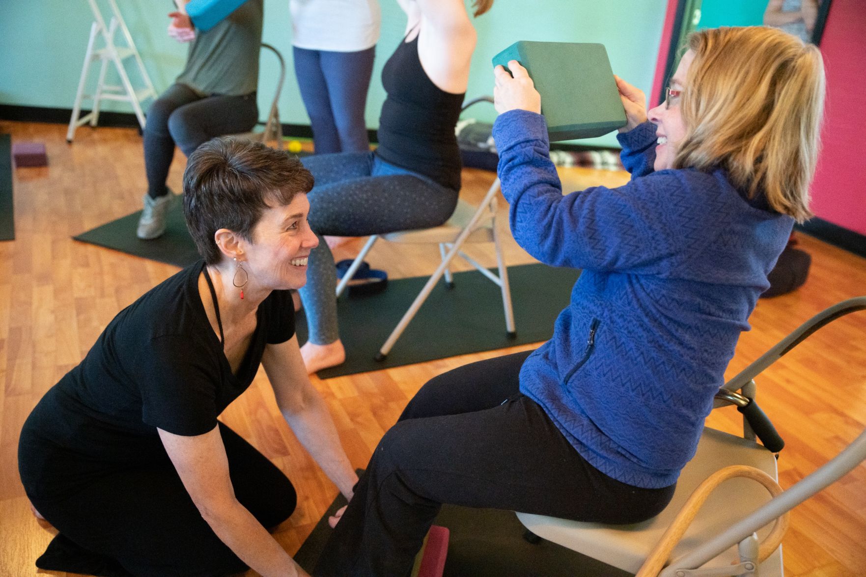 People with disability, mobility restrictions reconnect body and mind through adaptive yoga